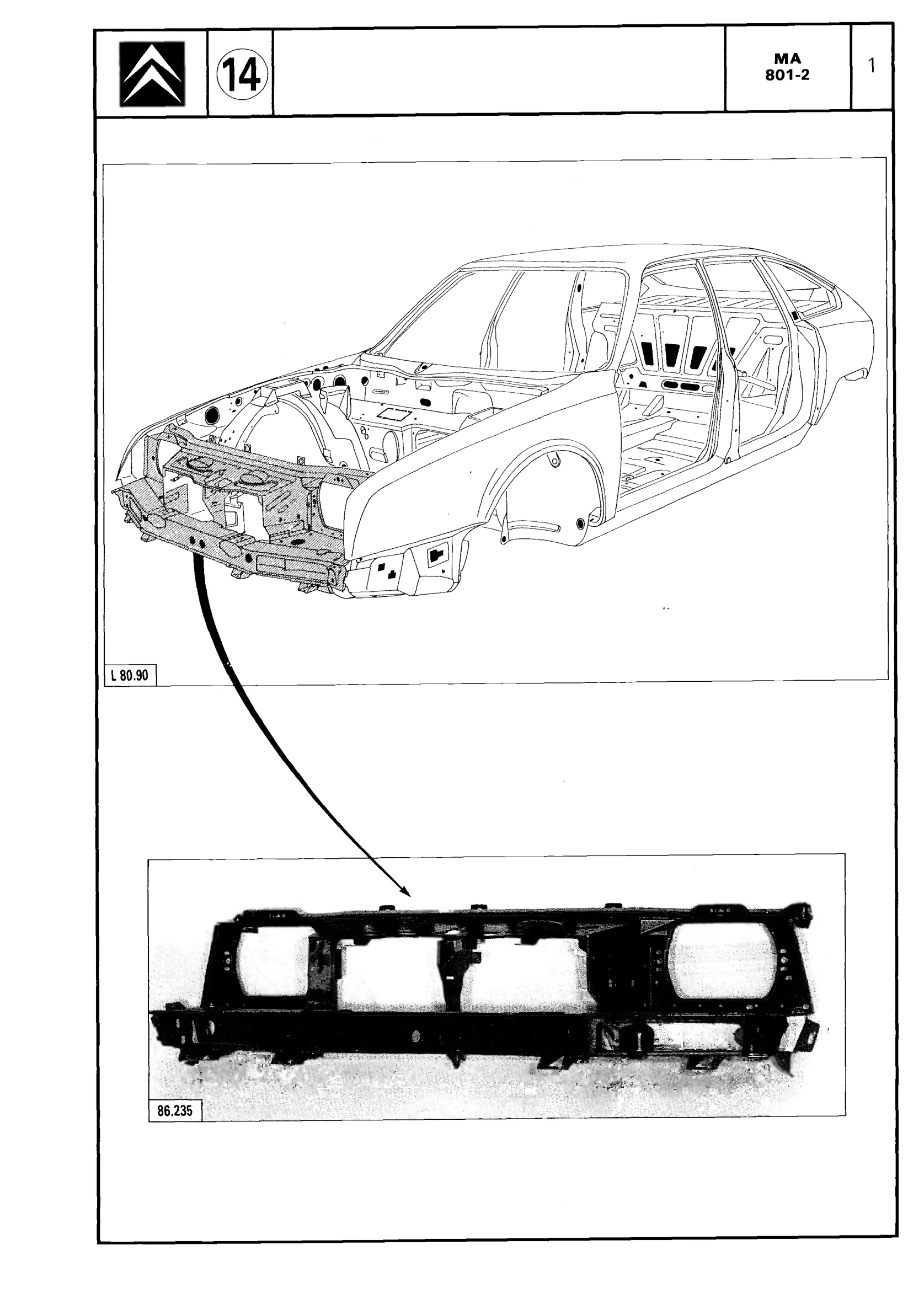 Replace body fixed units, page 544 of 611 — CX Repair Manual — Mechanical Components 1