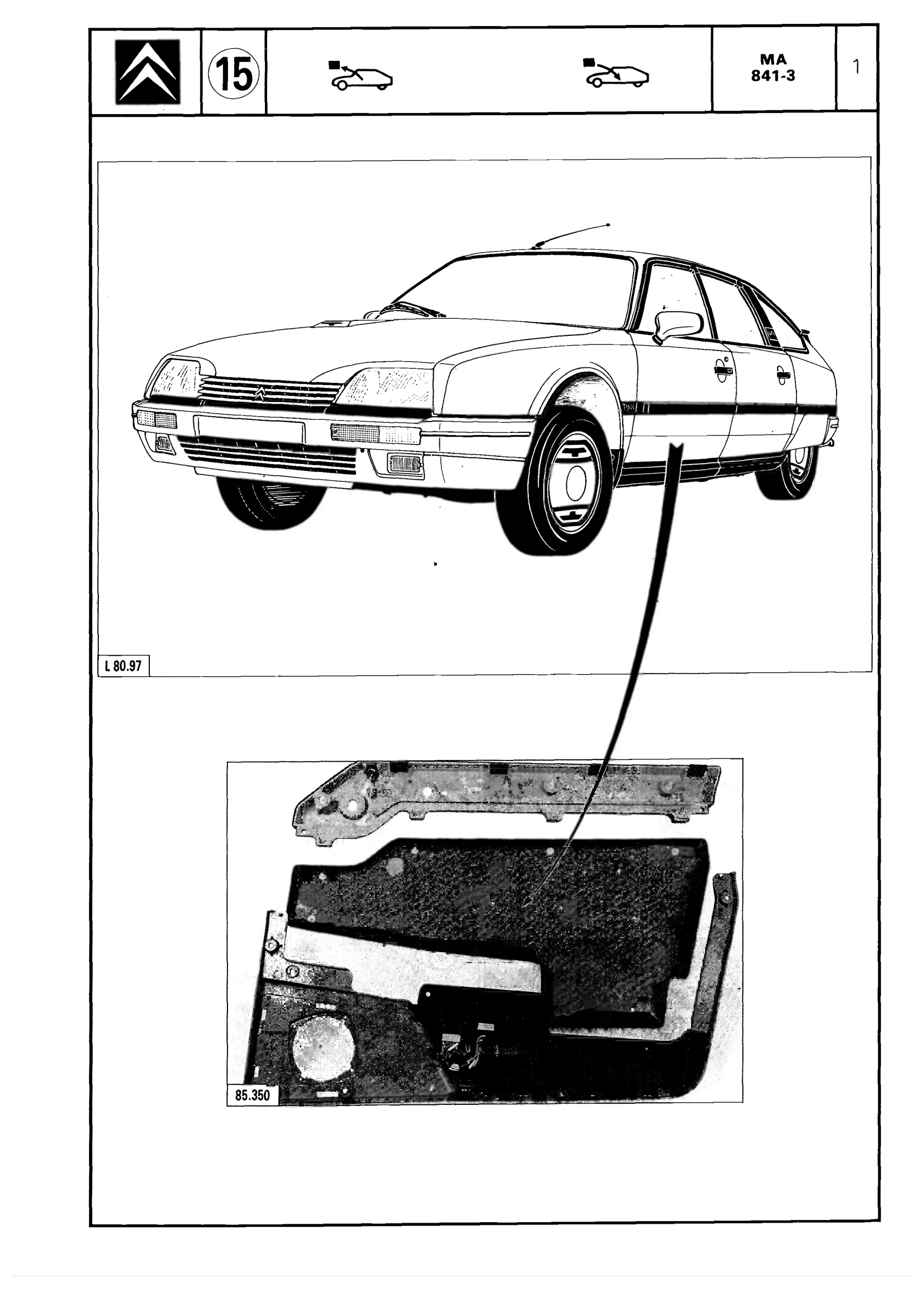 Strip/rebuild side door, page 578 of 611 — CX Repair Manual — Mechanical Components 1