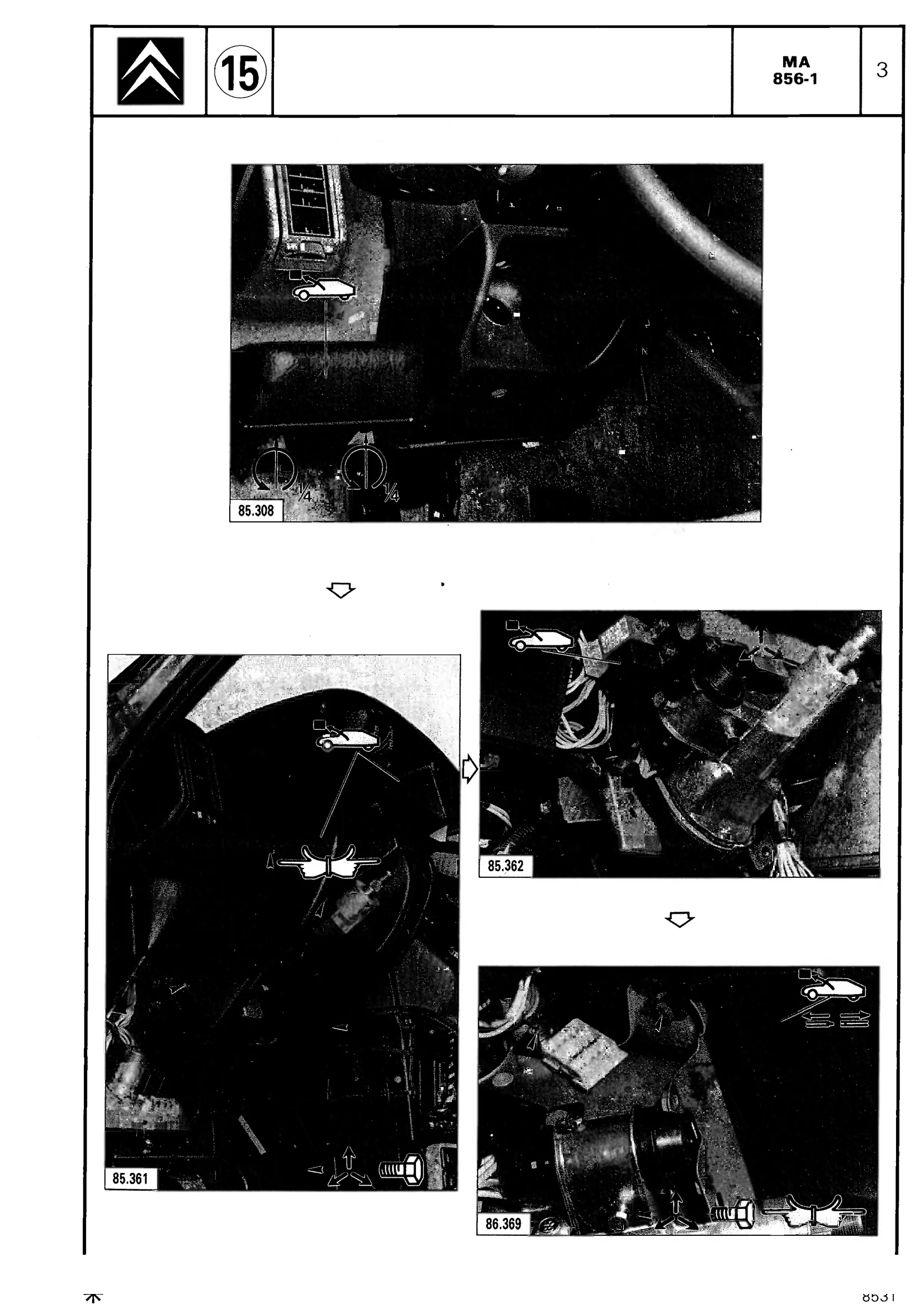 Replace dashboard, page 601 of 611 — CX Repair Manual — Mechanical Components 1