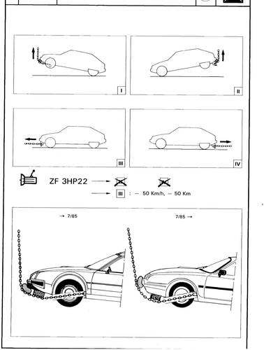 Towing, page 15 — CX Repair Manual — Mechanical Components 1