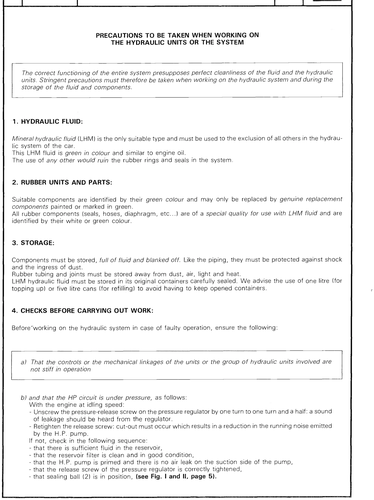 Precautions, page 313 — CX Repair Manual — Mechanical Components 1