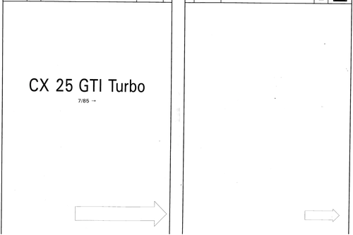 CX 25 GTI Turbo, page 468 — CX Repair Manual — Mechanical Components 1
