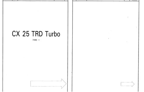 CX 25 TRD Turbo, page 482 — CX Repair Manual — Mechanical Components 1