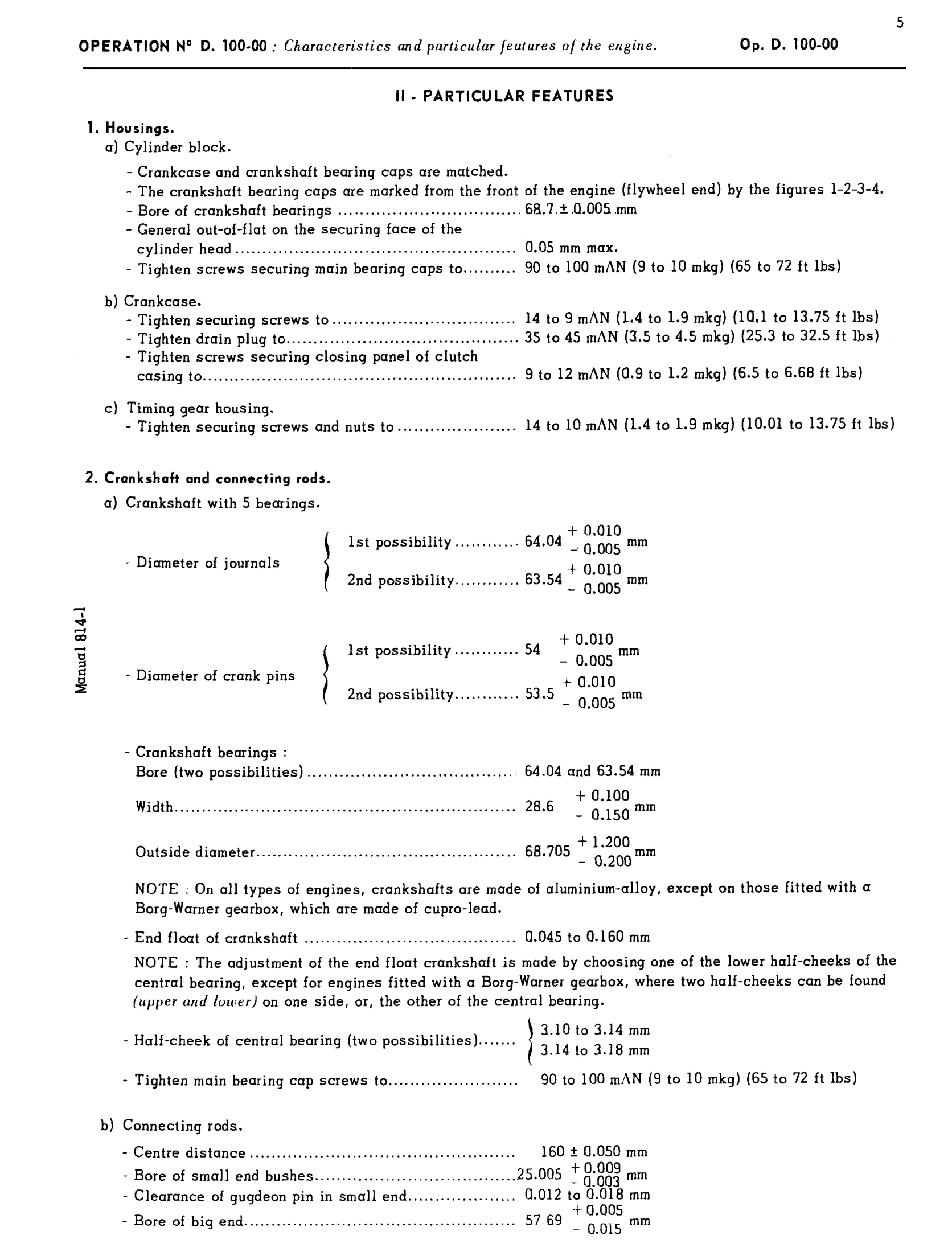 Cross-section drawings, page 31 of 454 — 814 Repair Manual — Volume I