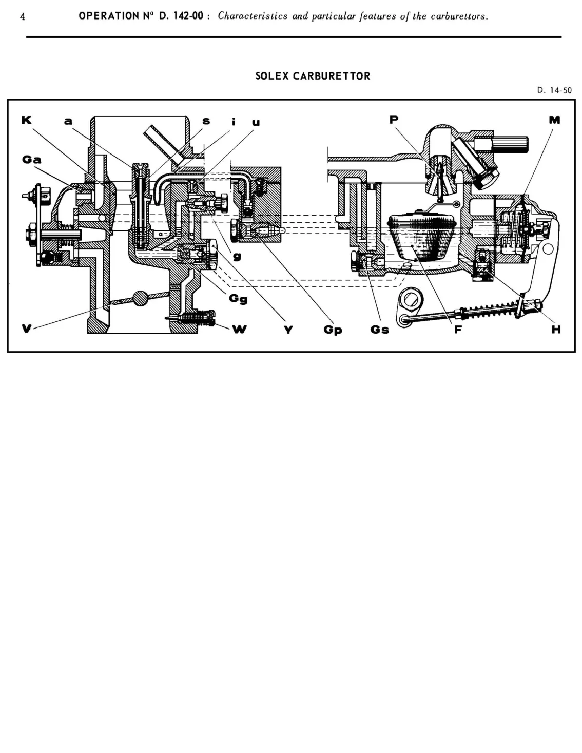 Weber carburettor, page 48 of 454 — 814 Repair Manual — Volume I