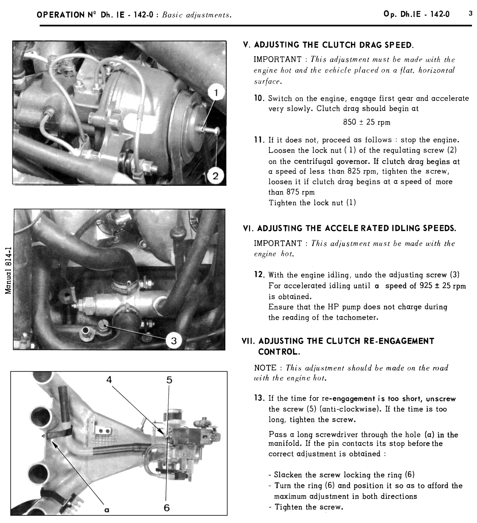 Adjusting EFI (bvh), page 59 of 454 — 814 Repair Manual — Volume I