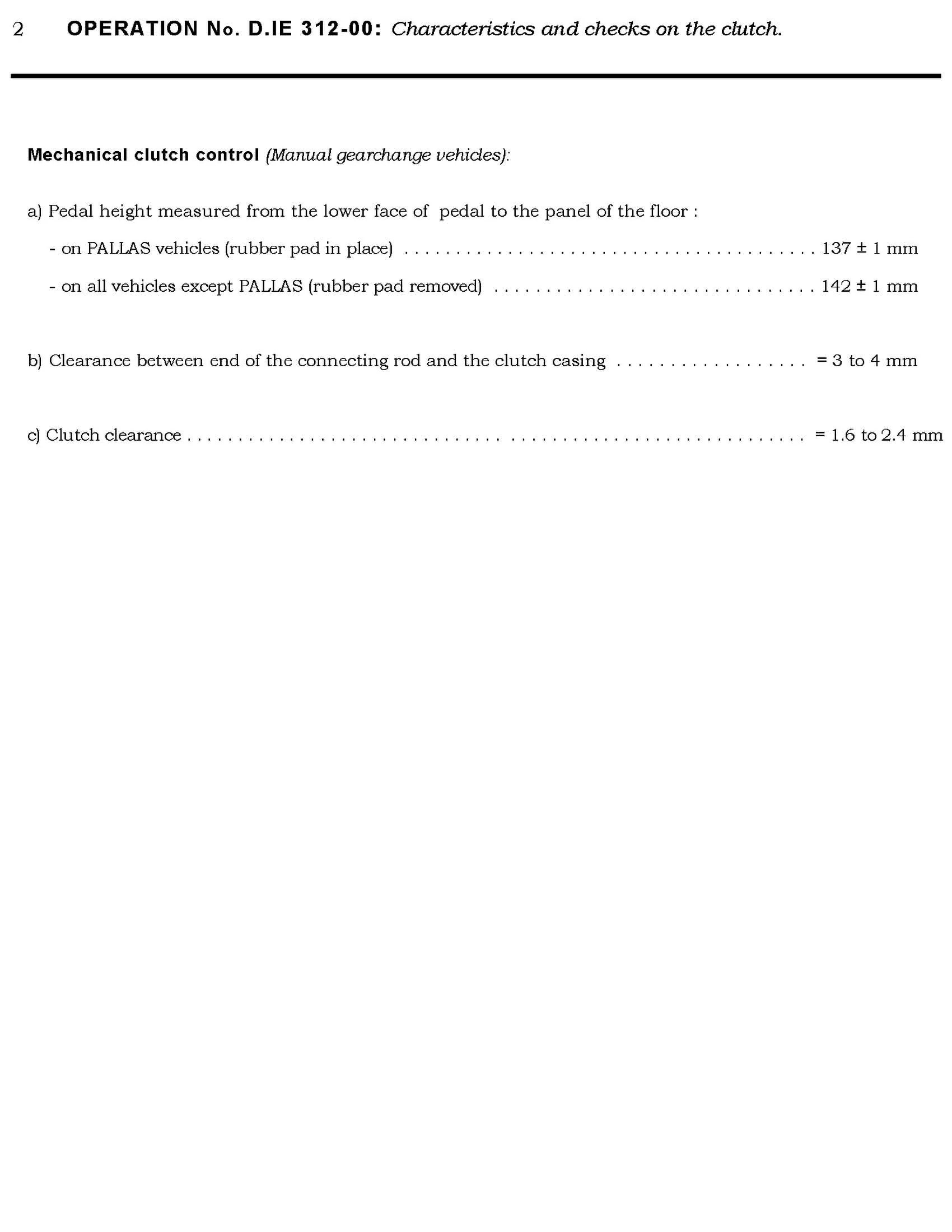 Clutch mechanism, page 152 of 454 — 814 Repair Manual — Volume I