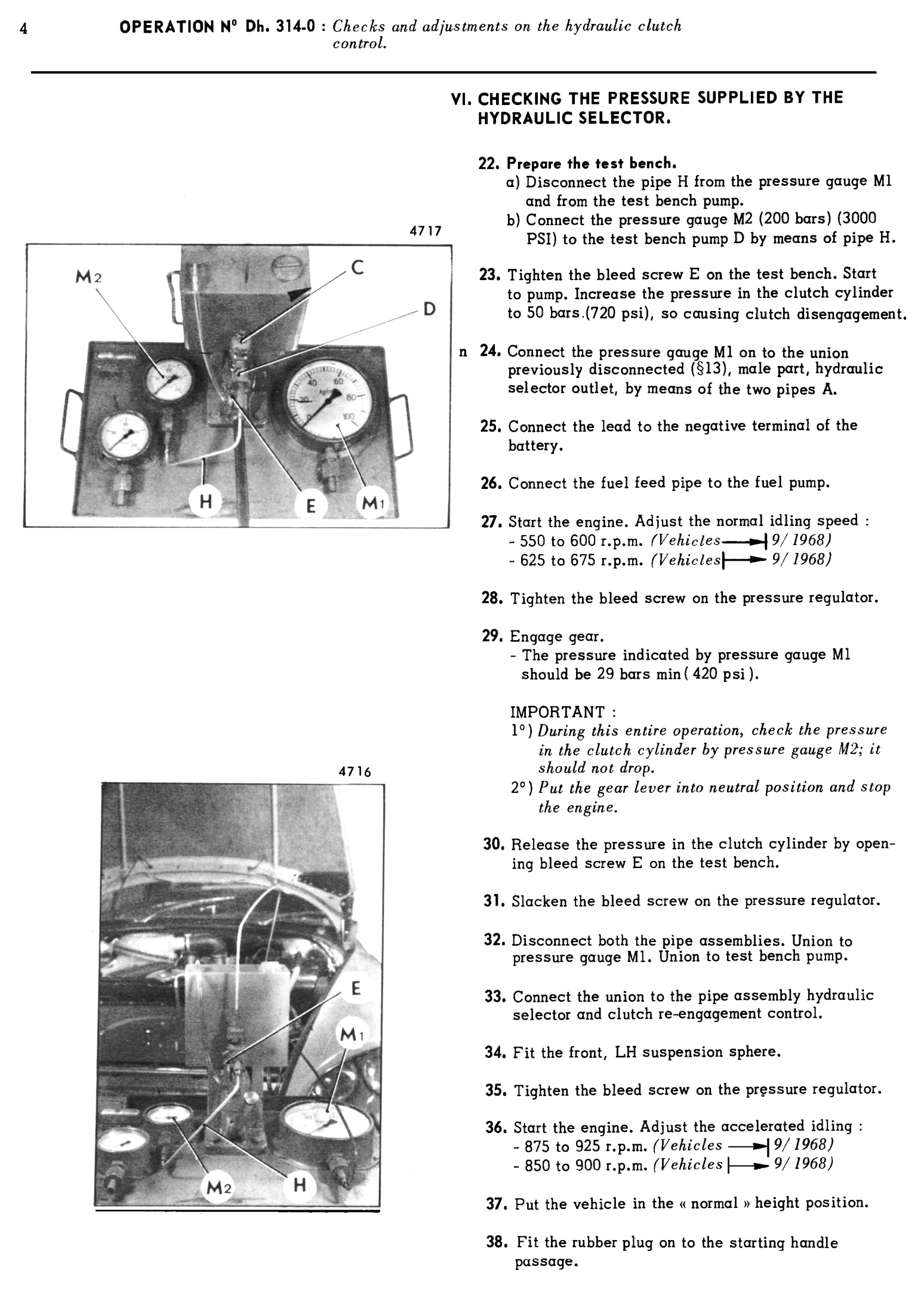 Control (hydraulic), page 156 of 454 — 814 Repair Manual — Volume I