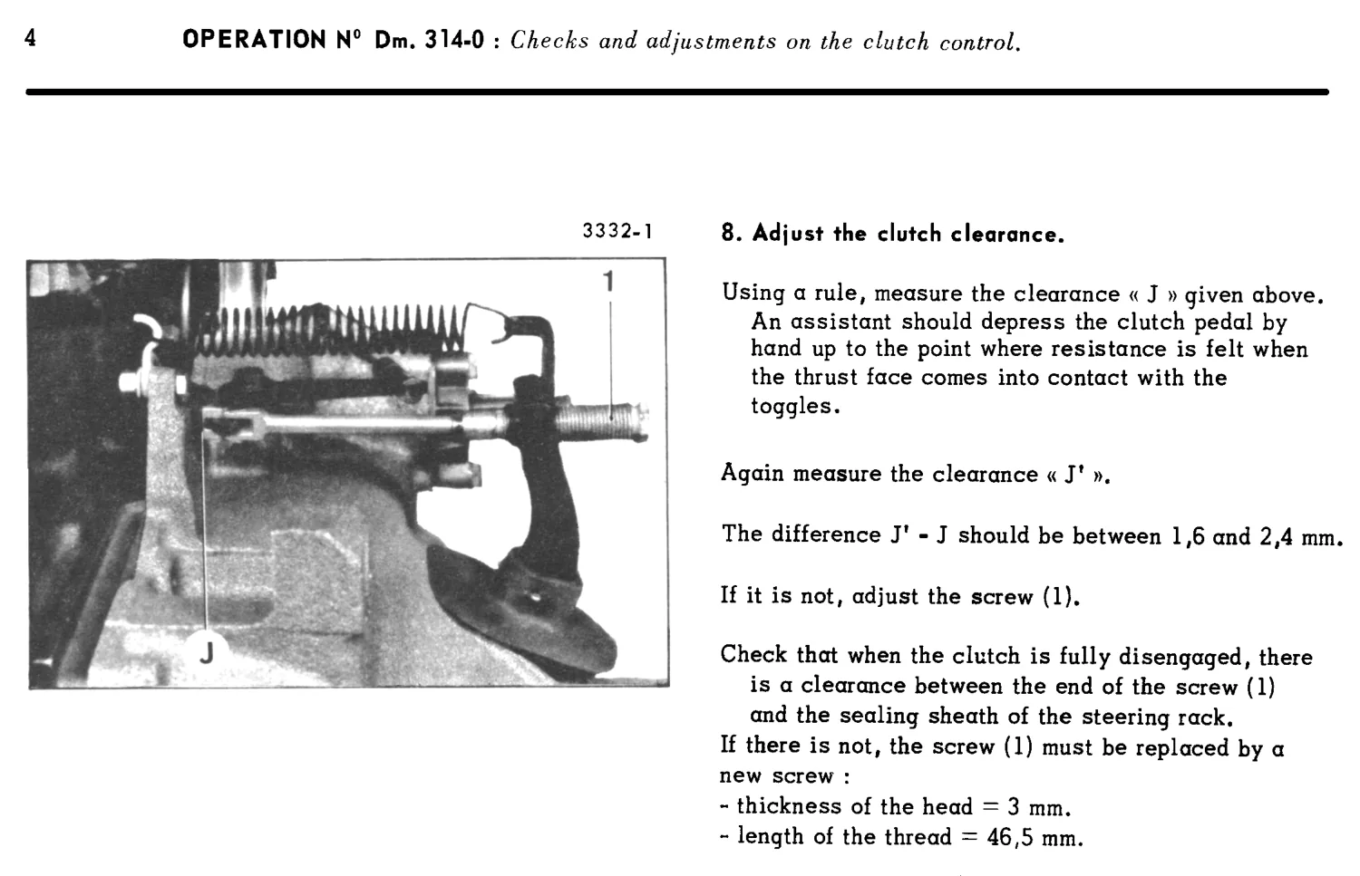 Control (Manual), page 160 of 454 — 814 Repair Manual — Volume I