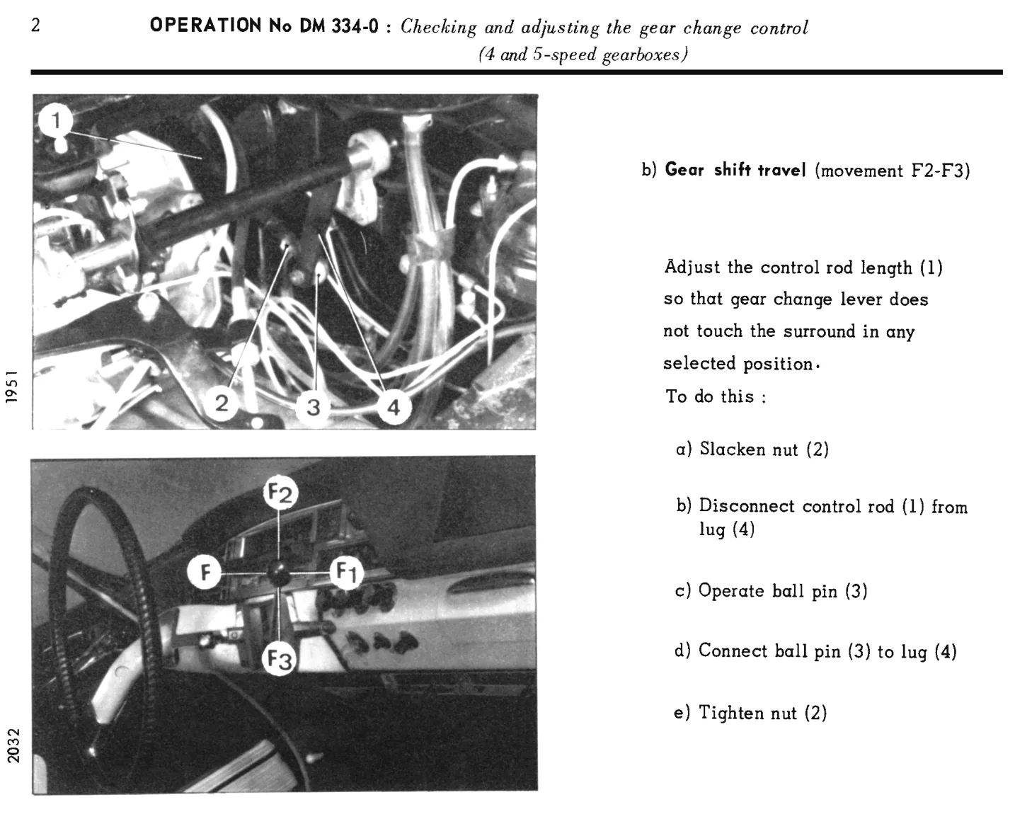 Manual gearchange, page 173 of 454 — 814 Repair Manual — Volume I