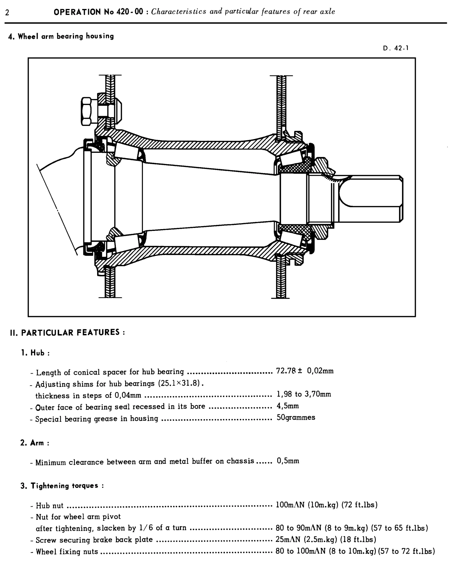 Rear Axle, page 219 of 454 — 814 Repair Manual — Volume I
