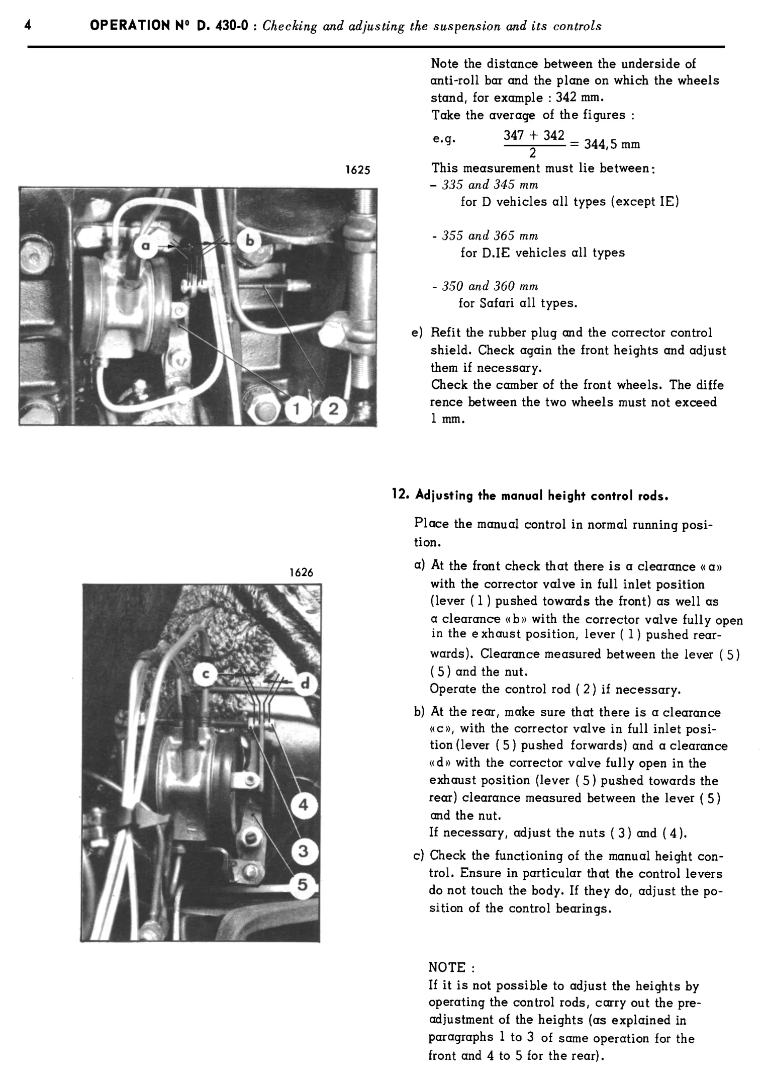 Adjust man. ht. control rods, page 226 of 454 — 814 Repair Manual — Volume I