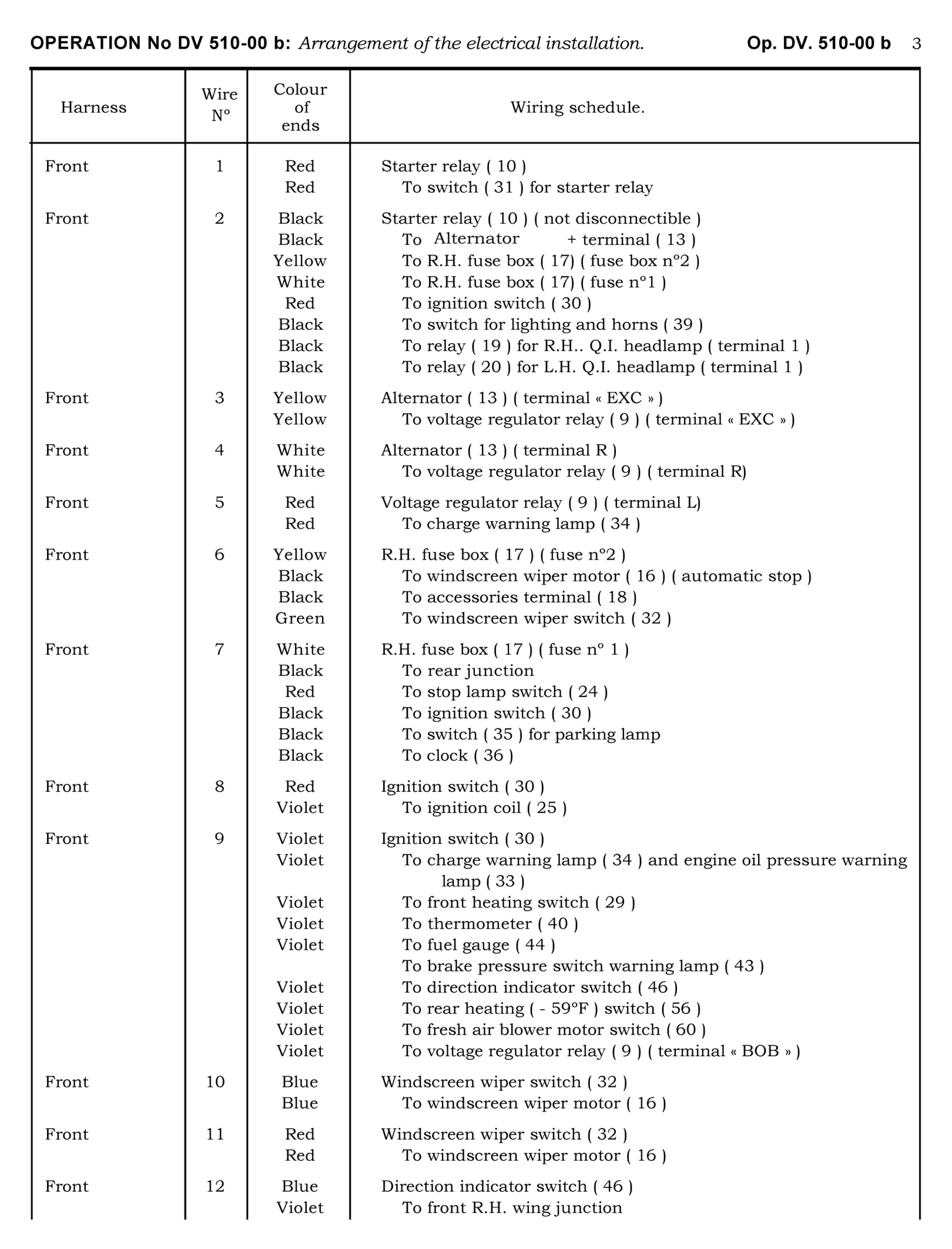 Wiring diagram, page 296 of 454 — 814 Repair Manual — Volume I