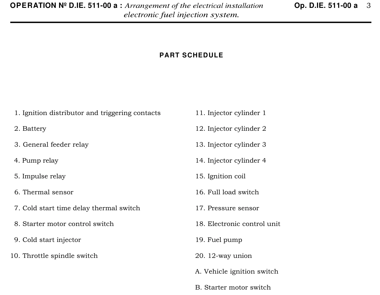 Key to wiring diagram, page 370 of 454 — 814 Repair Manual — Volume I