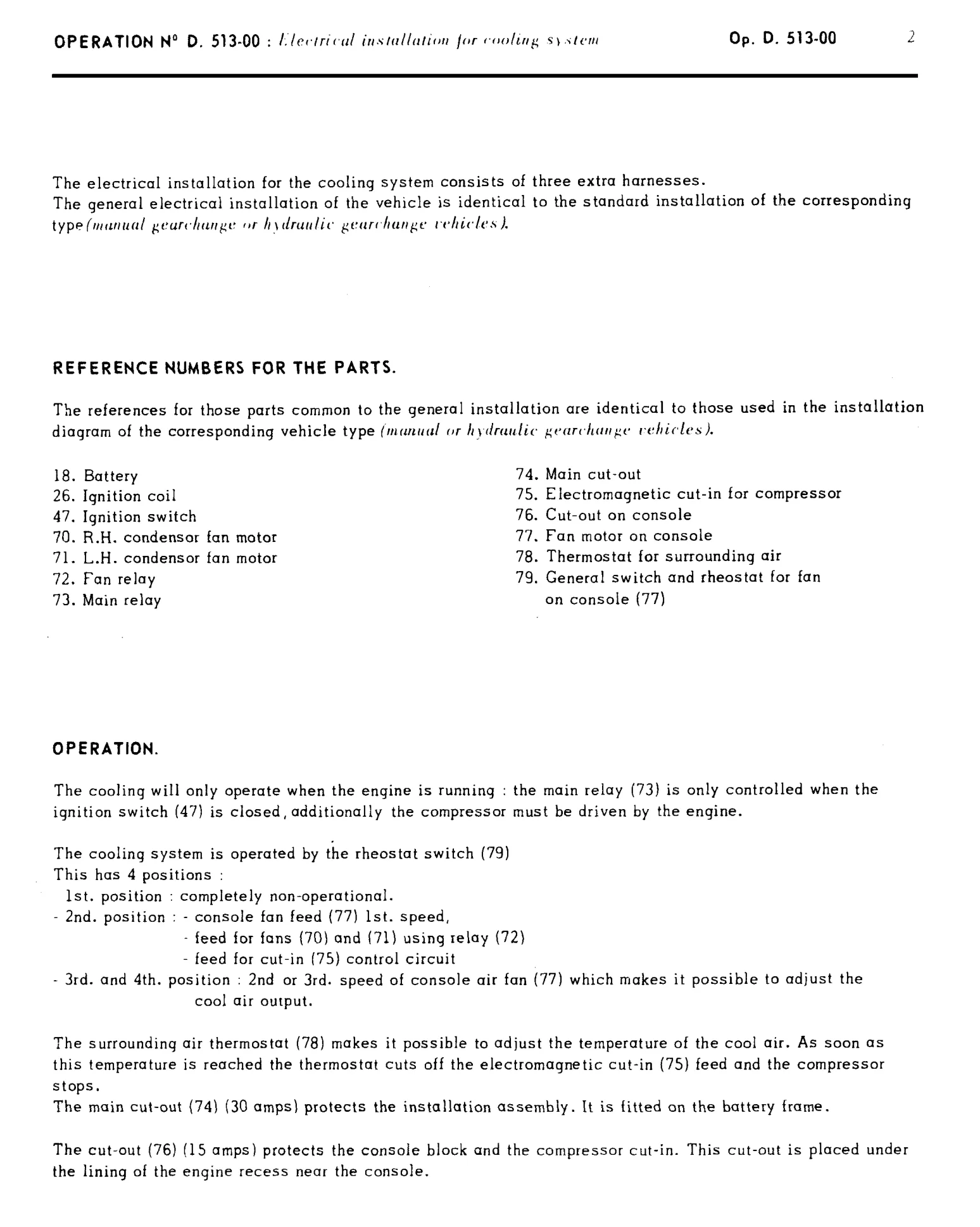 Description, page 388 of 454 — 814 Repair Manual — Volume I