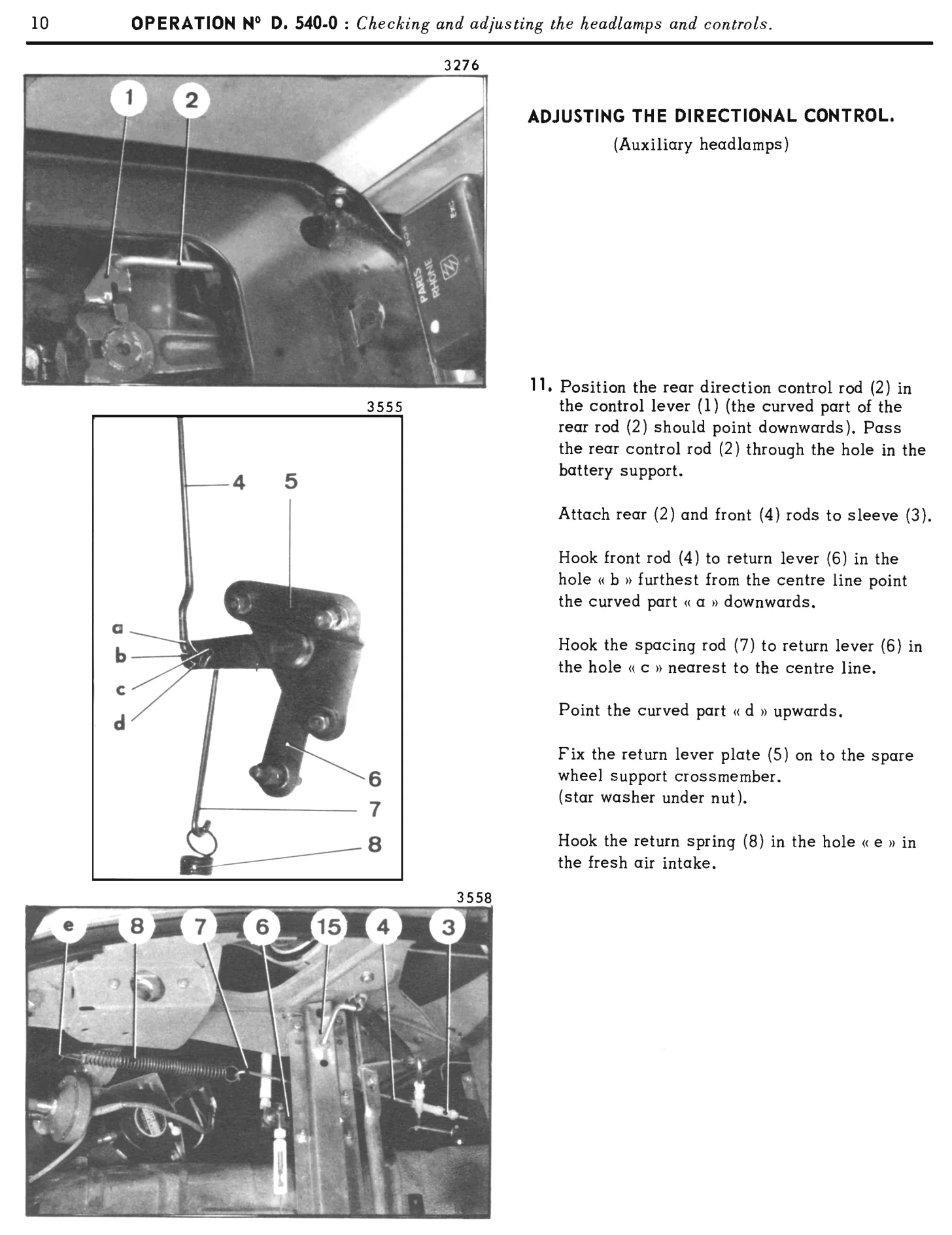 Directional control, page 406 of 454 — 814 Repair Manual — Volume I