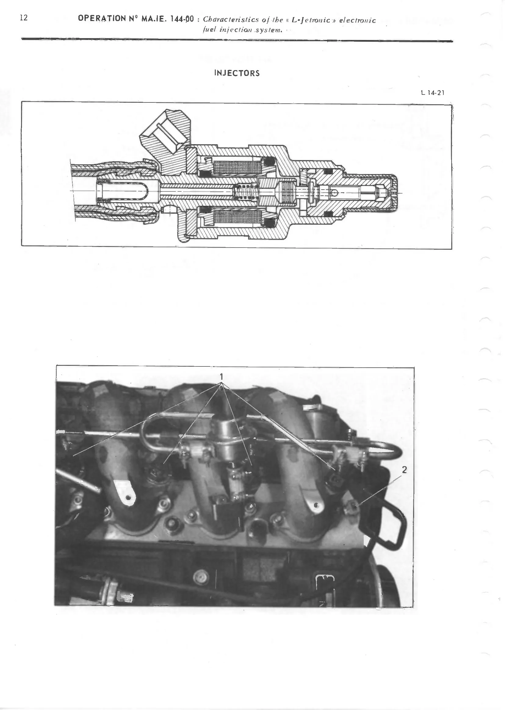 Description, page 107 of 389 — CX Repair Manual — Characteristics, Adjustments, Checks
