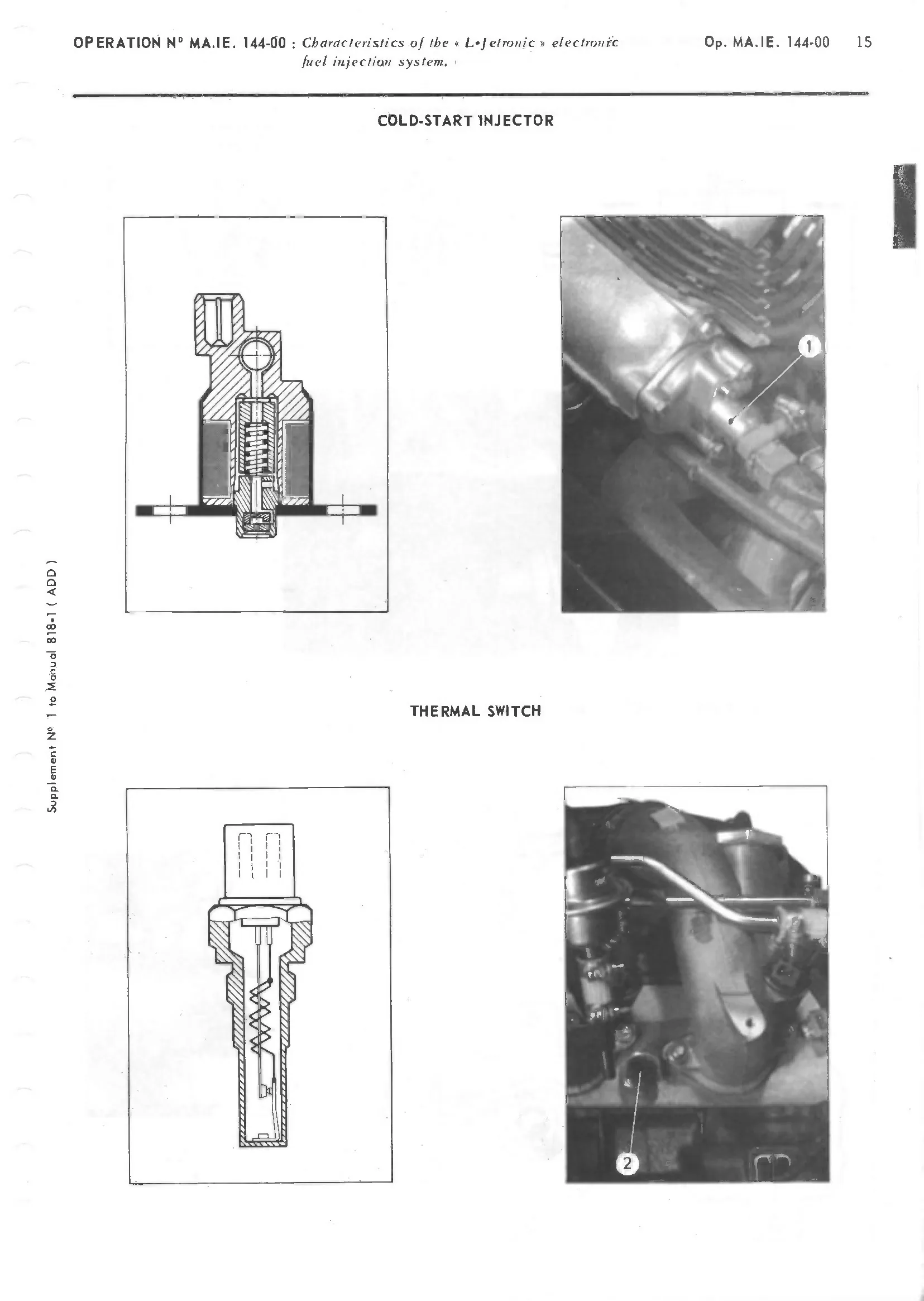 Description, page 110 of 389 — CX Repair Manual — Characteristics, Adjustments, Checks