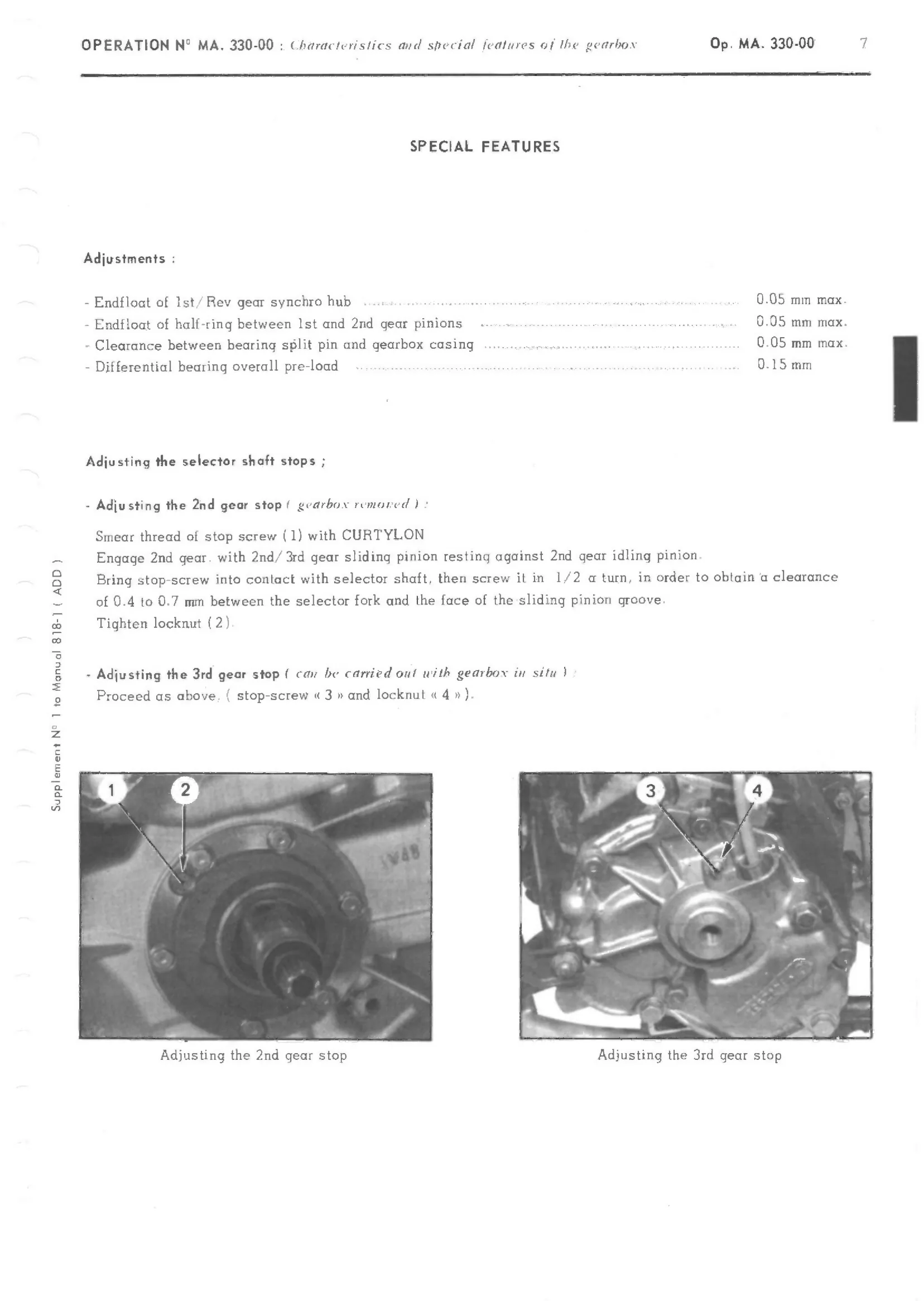 Torque converter g'box, page 196 of 389 — CX Repair Manual — Characteristics, Adjustments, Checks