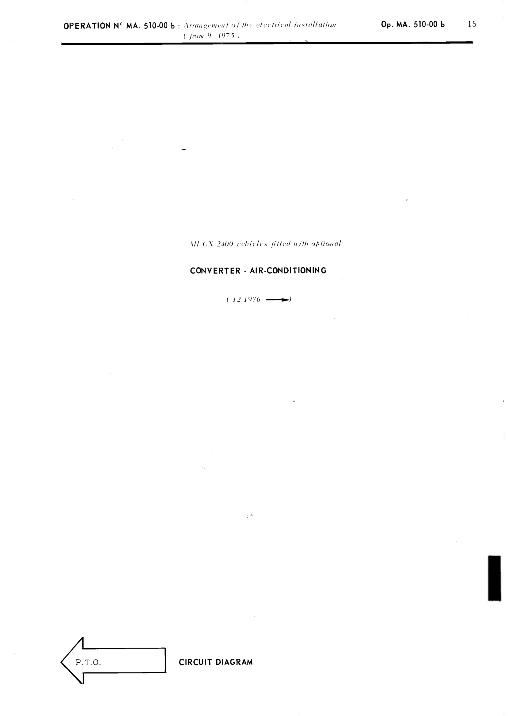 Air conditioning, page 325 of 389 — CX Repair Manual — Characteristics, Adjustments, Checks