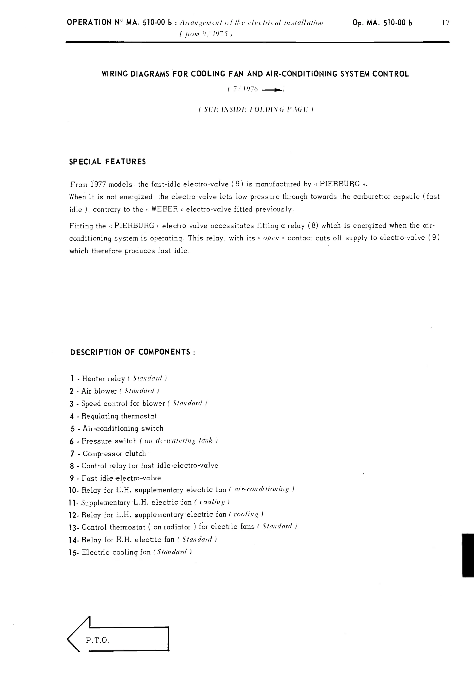 Air conditioning, page 329 of 389 — CX Repair Manual — Characteristics, Adjustments, Checks