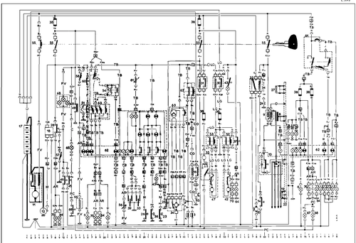 Circuit diagram, page 296 — CX Repair Manual — Characteristics, Adjustments, Checks