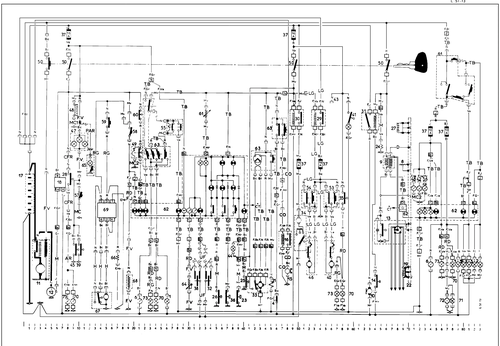 Circuit diagram, page 318 — CX Repair Manual — Characteristics, Adjustments, Checks
