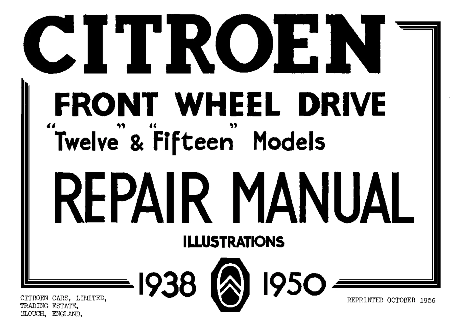 Illustrations, page 141 of 260 — Twelve & Fifteen Repair Manual — Text