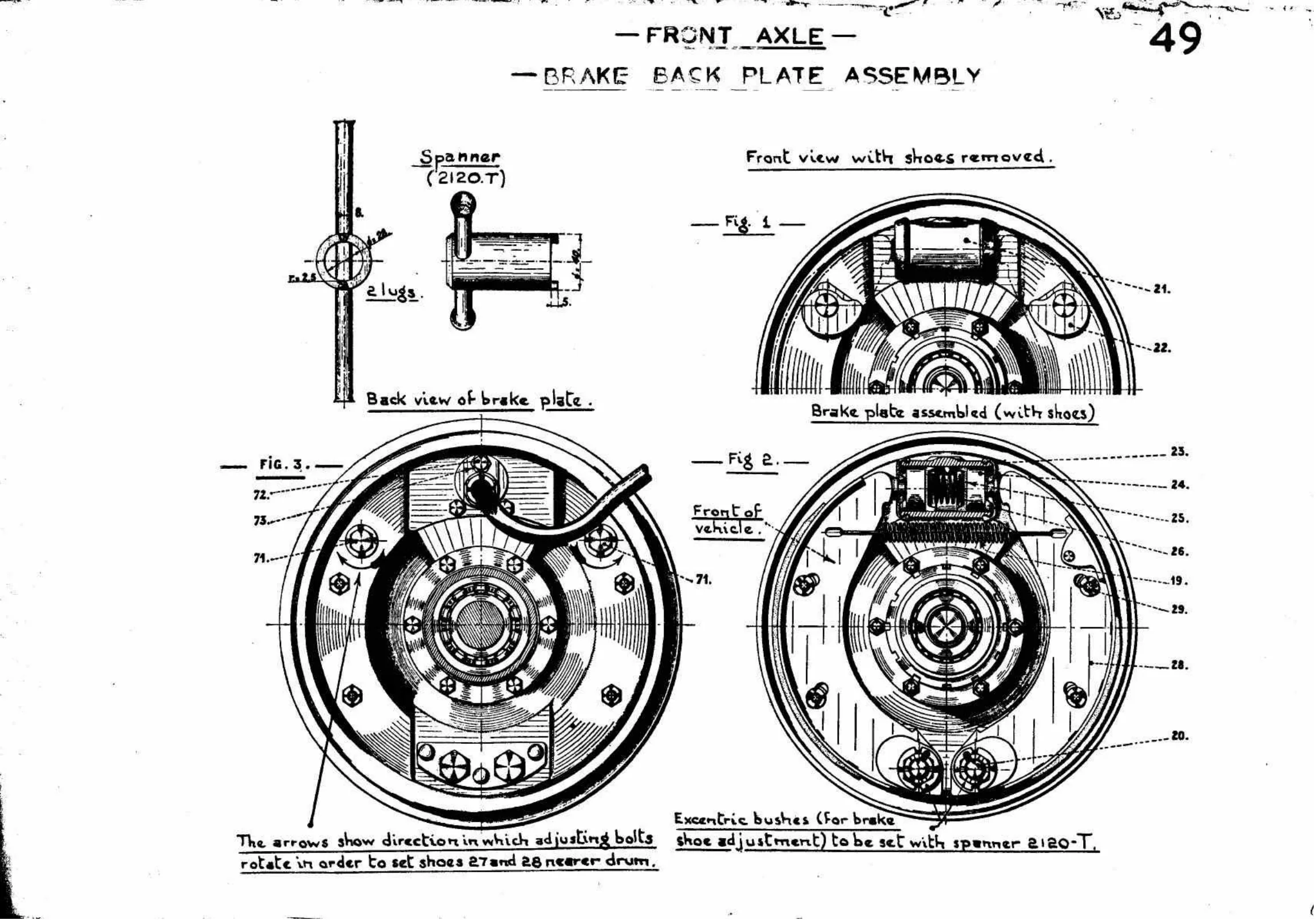 List of illustrations, page 205 of 260 — Twelve & Fifteen Repair Manual — Text