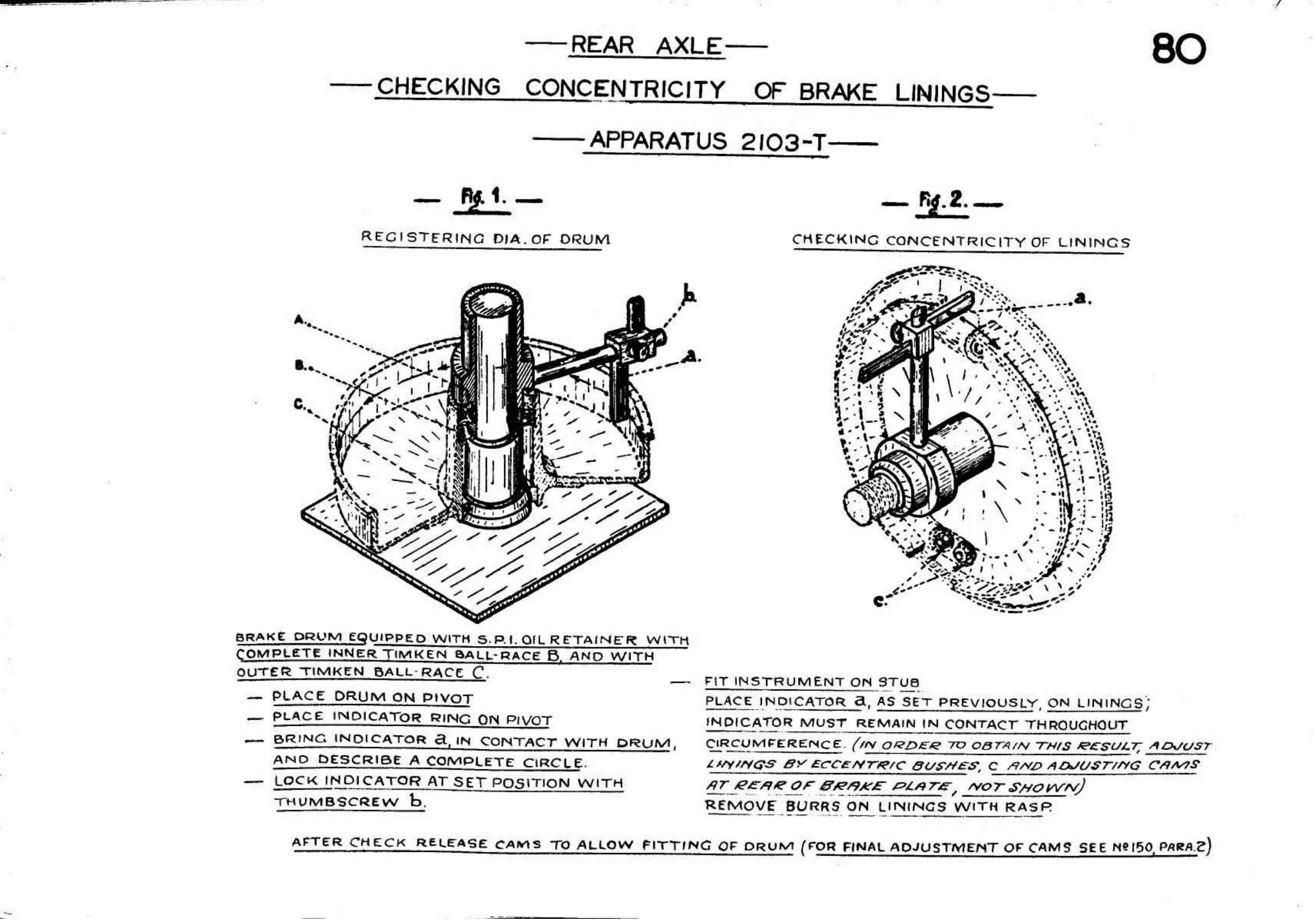 List of illustrations, page 237 of 260 — Twelve & Fifteen Repair Manual — Text