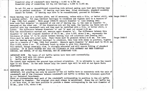 Oil baffles, page 26 — Twelve & Fifteen Repair Manual — Text