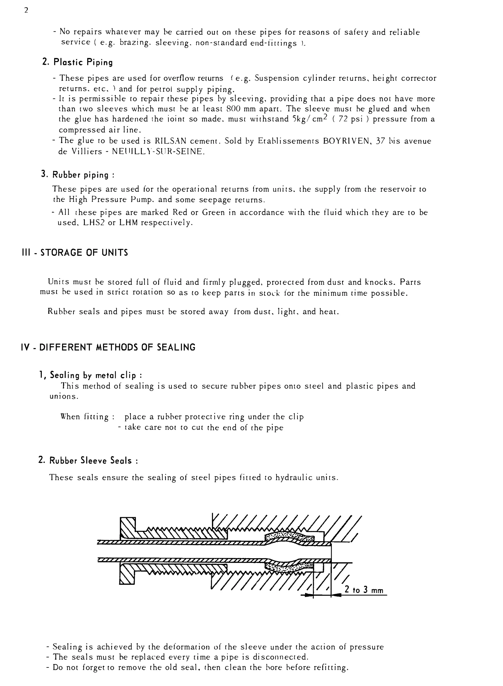 General recommendations, page 4 of 91 — 844 Hydraulics Course Notes