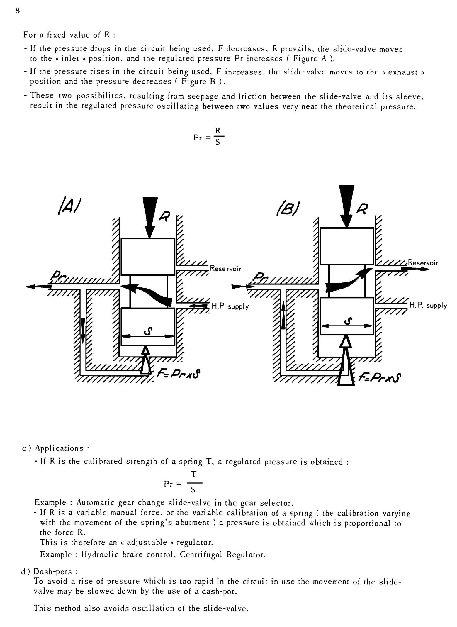 Press. distribution, regulation, page 10 of 91 — 844 Hydraulics Course Notes