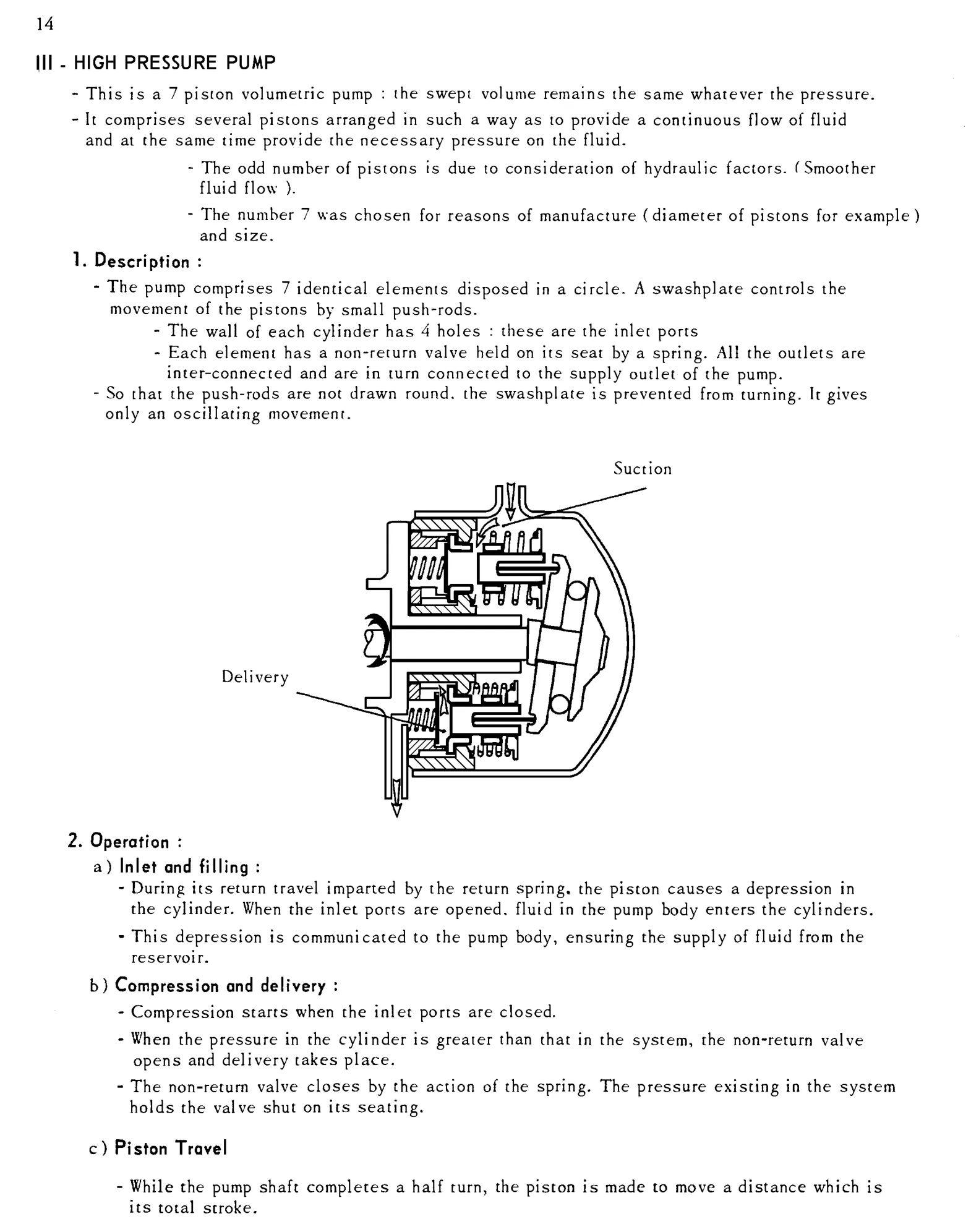 High-pressure pump, page 15 of 91 — 844 Hydraulics Course Notes