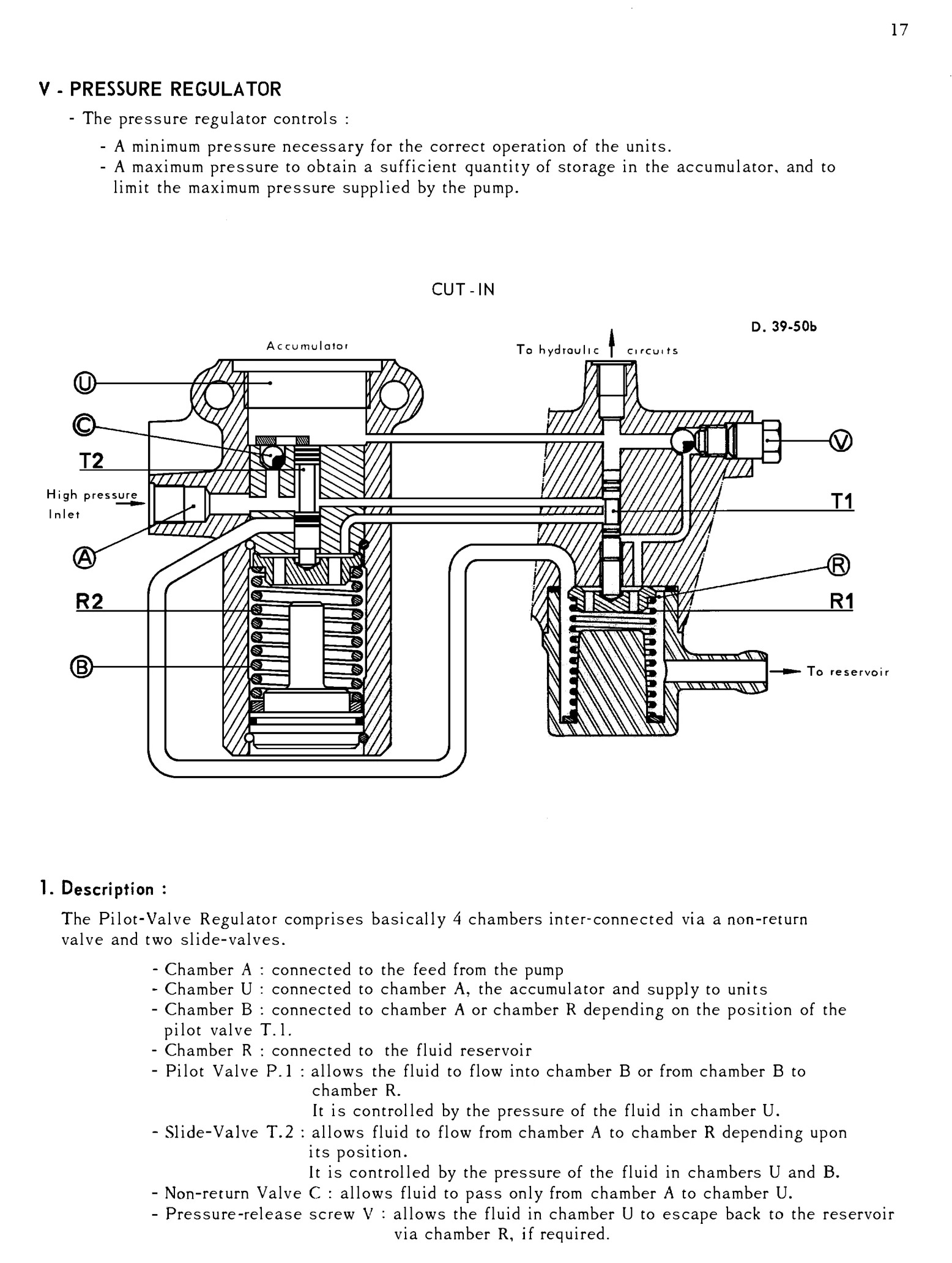 Pressure regulator, page 18 of 91 — 844 Hydraulics Course Notes