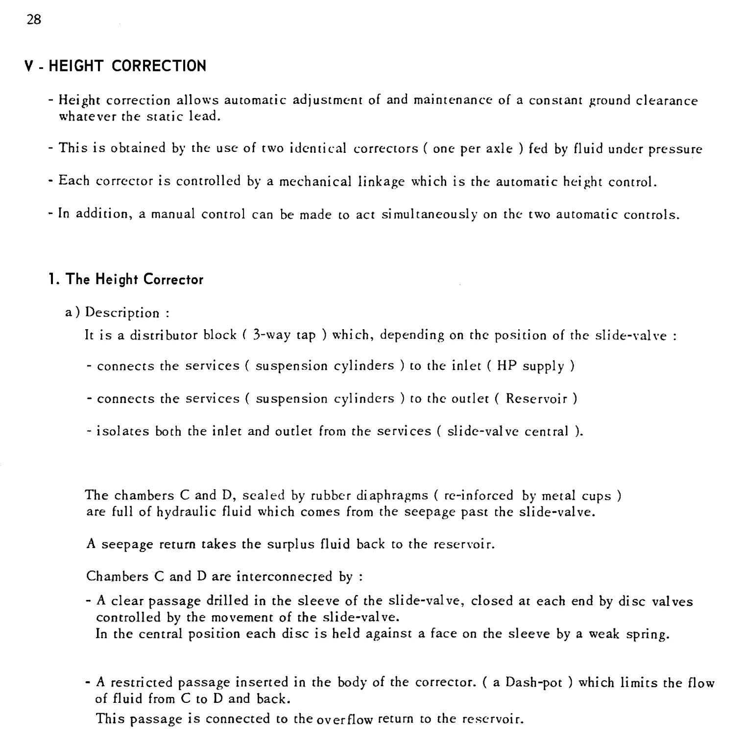 Height correction, page 30 of 91 — 844 Hydraulics Course Notes