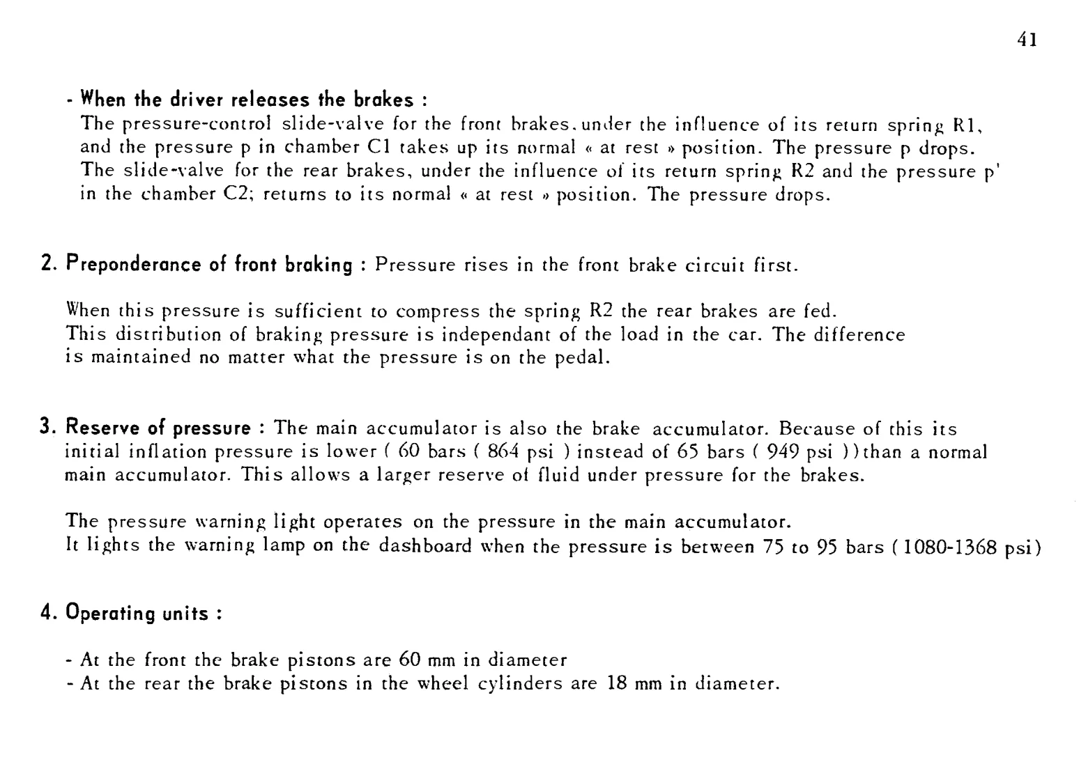 Brake control valve, page 43 of 91 — 844 Hydraulics Course Notes