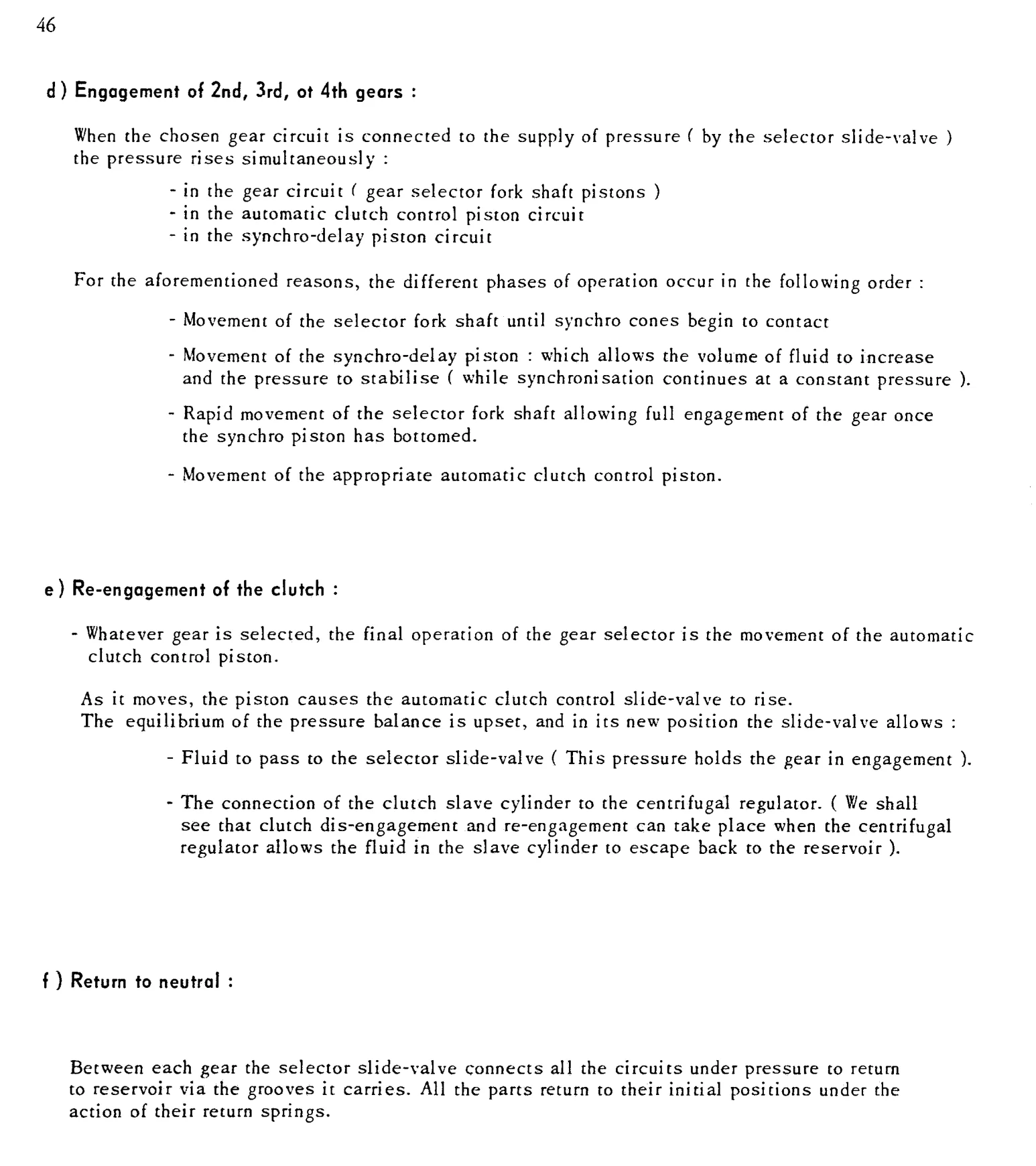 Hydraulic gear selector, page 48 of 91 — 844 Hydraulics Course Notes