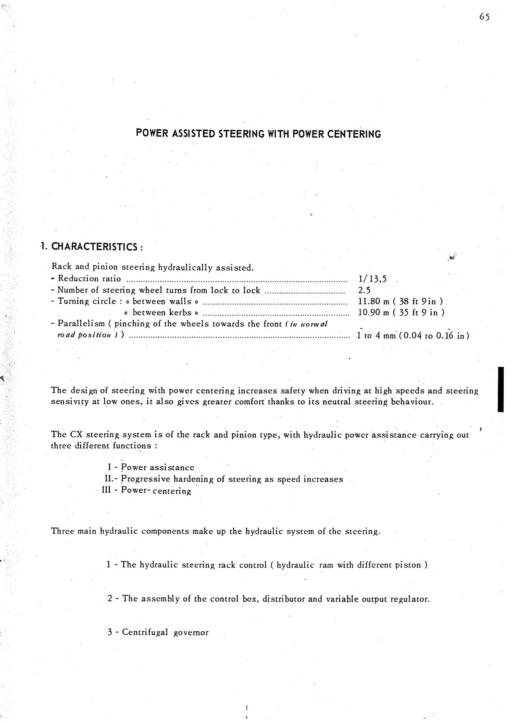 Diravi steering, page 67 of 91 — 844 Hydraulics Course Notes