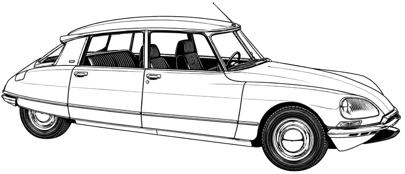 Illustration of a Citroën Sedan — this entry has no photo yet