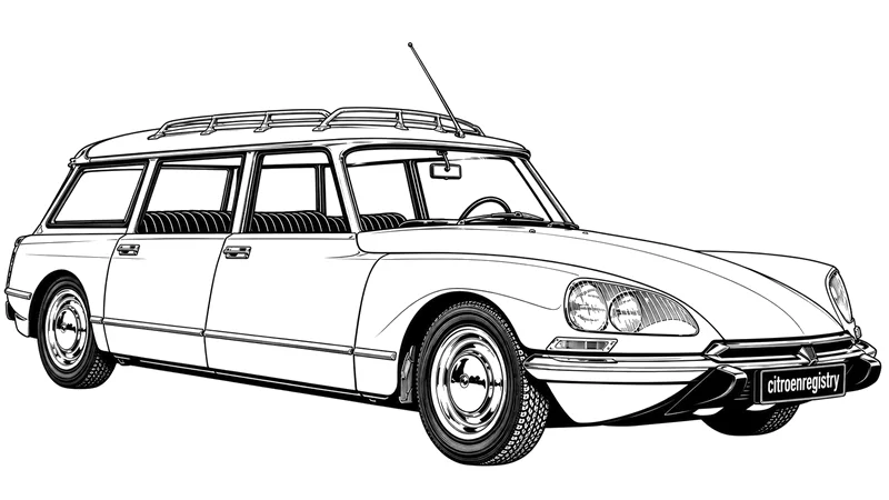 Illustration of a Citroën Break — this entry has no photo yet